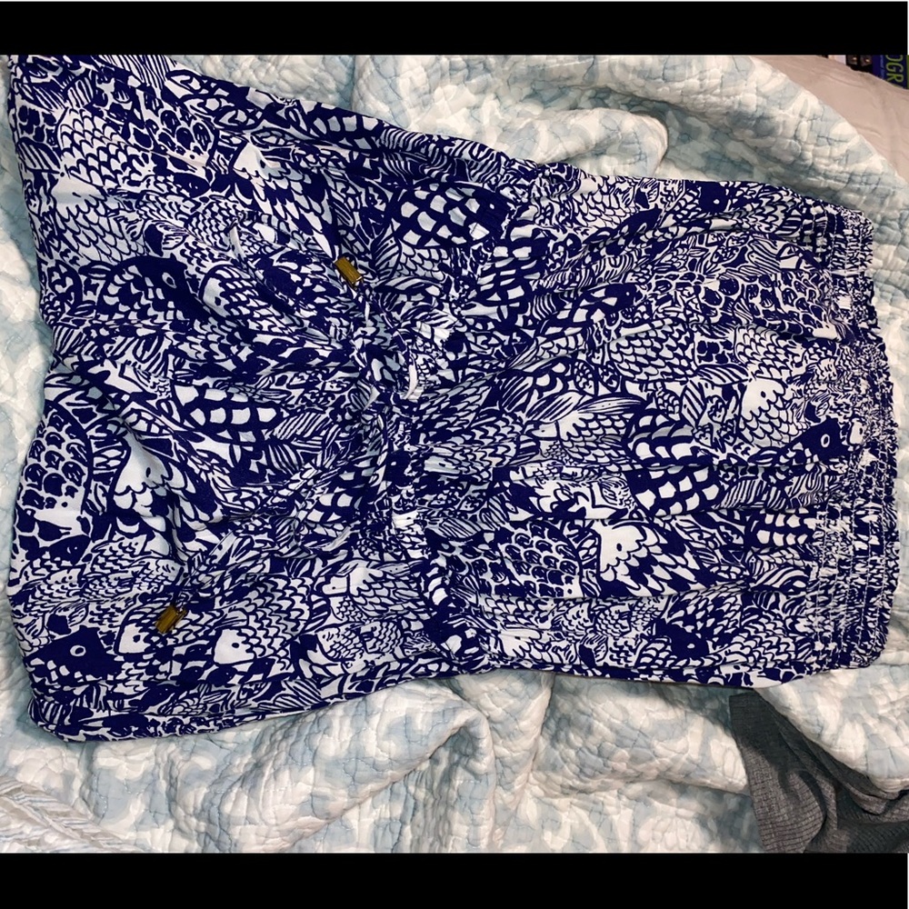 Lily Pulitzer strapless jumpsuit